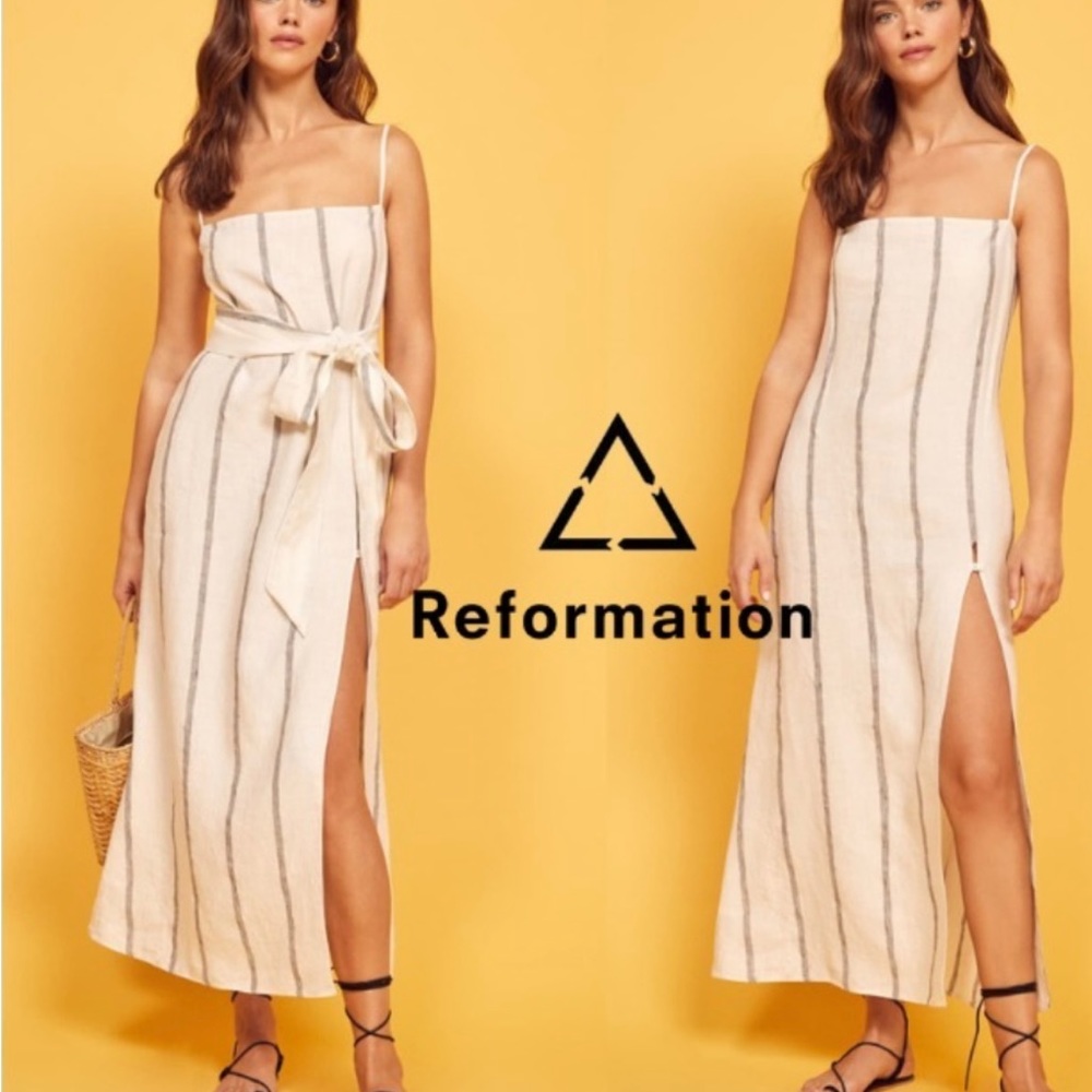 Reformation Pineapple Dress - Small